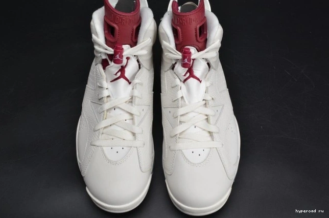 white 384664-116 6 Maroon Retro Air Jordan 0814